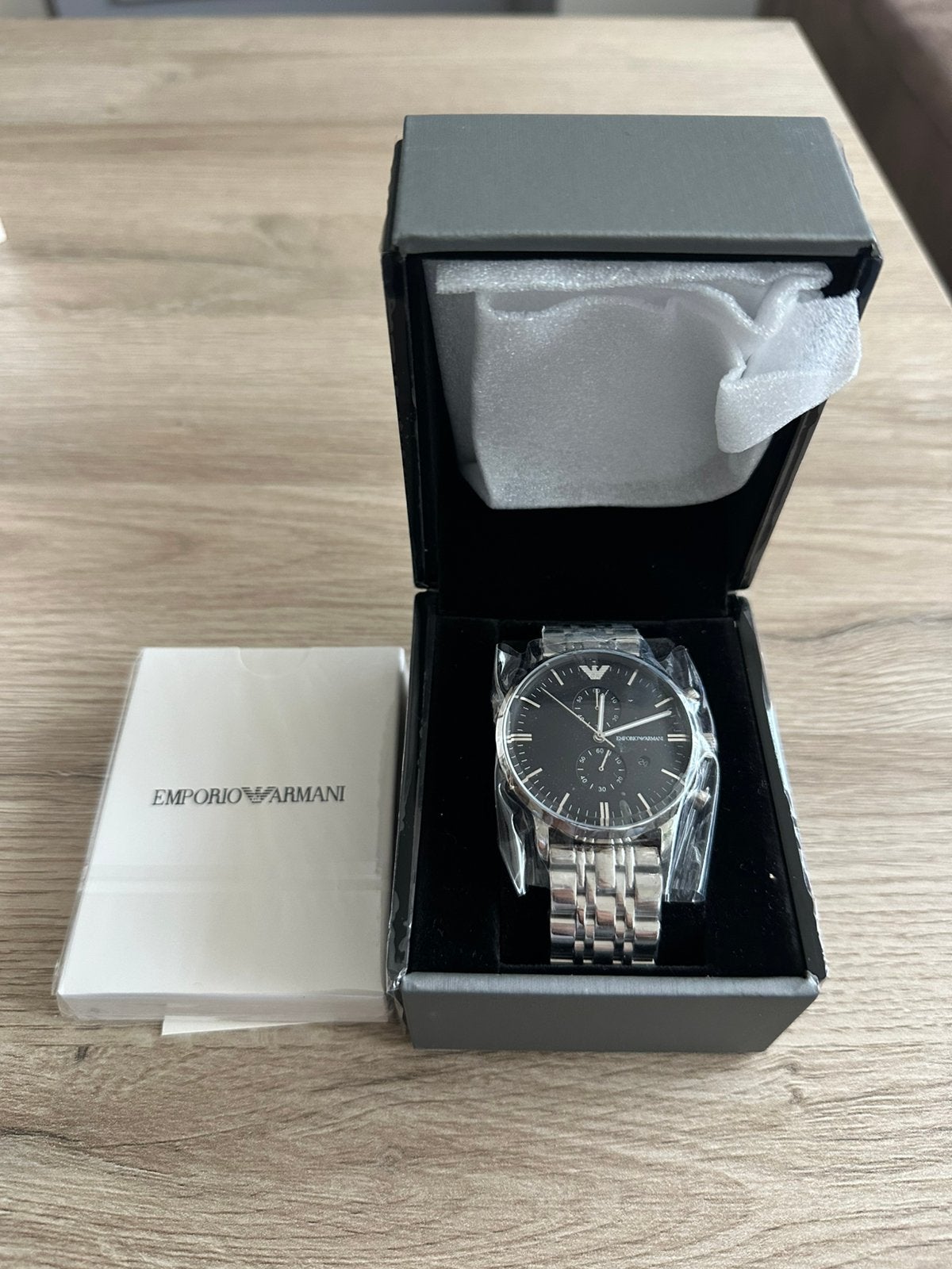 Horloge emporio armani nieuw in doos, Ophalen, Zo goed als nieuw