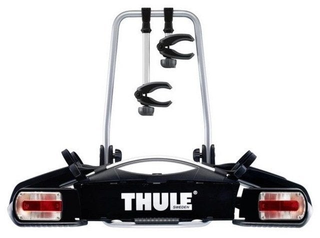 Thule Euroway G2 921 fietsendrager te koop, Auto diversen, Fietsendragers, Ophalen, Gebruikt, Elektrische fiets, 2 fietsen