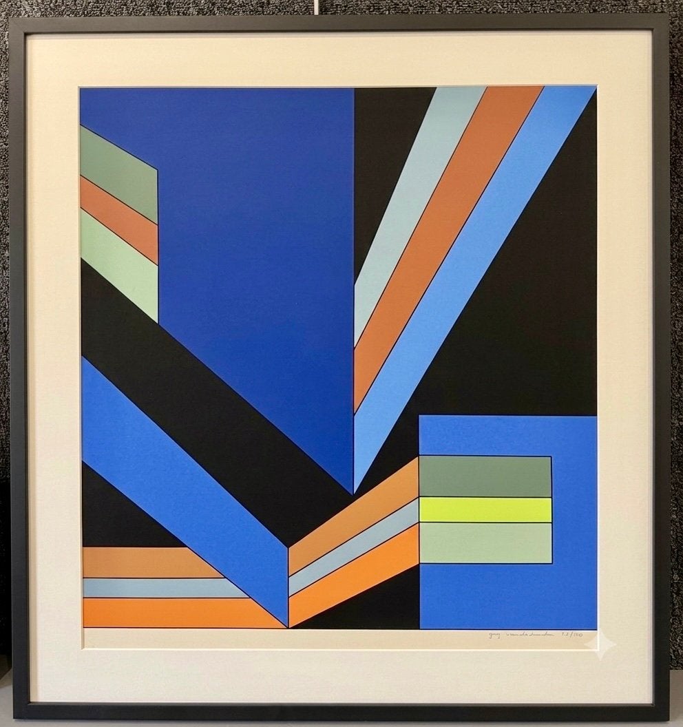 Guy Vandenbranden - Sérigraphie signée, Enlèvement