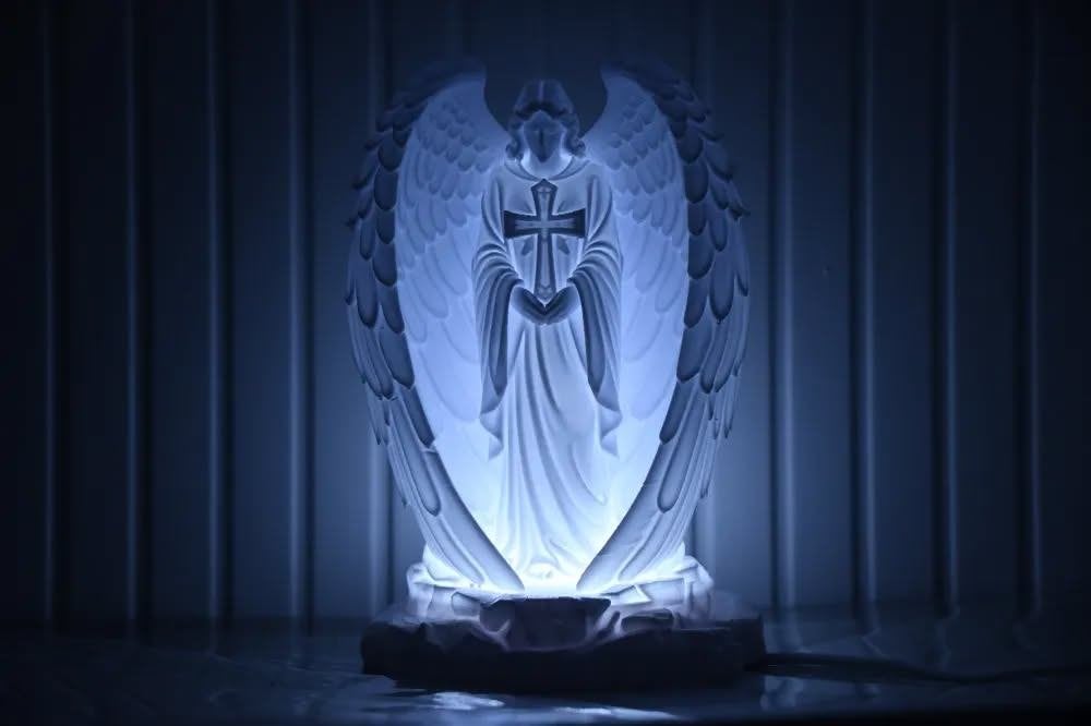 lampe ange, Collections, Neuf, Enlèvement ou Envoi, PIERREQUIN PIETERS, Le_monde_en_3D@outlook.fr