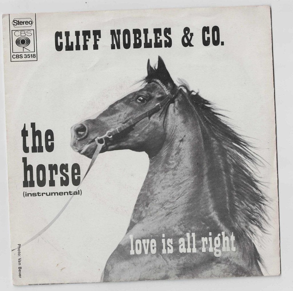 Cliff Nobles & Co - The horse - Love is all right, CD & DVD, 7 inch, Utilisé, Autres types, R&B et Soul