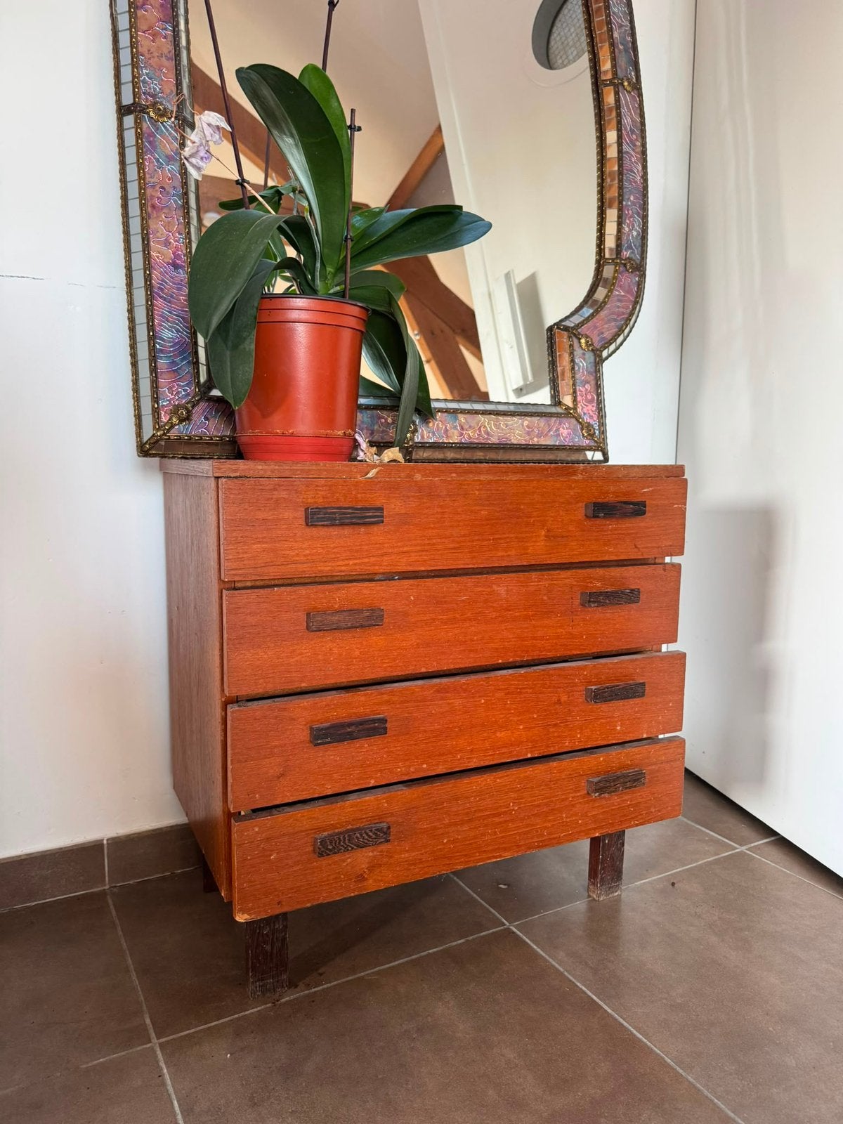 Commode vintage, Moins de 100 cm, Enlèvement, Utilisé, 50 à 100 cm