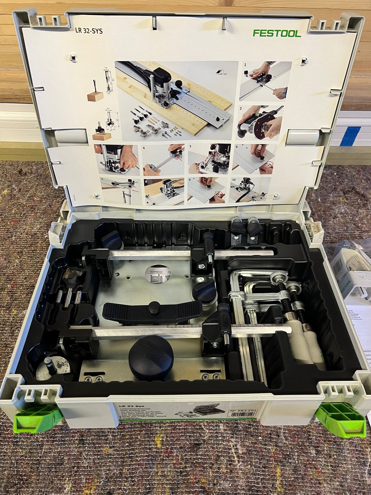 Festool rijgat boorsysteen LR 32, Doe-het-zelf en Bouw, Ophalen, Zo goed als nieuw