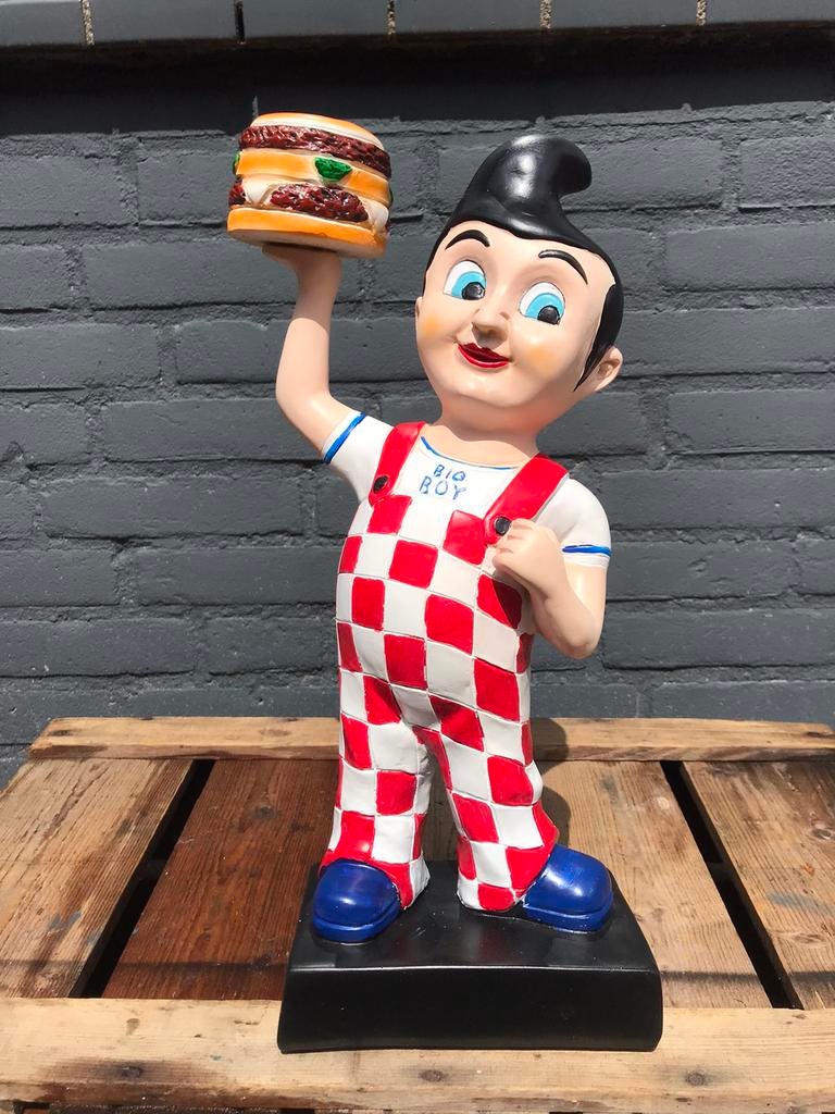 Big Boy Hamburger beeld, Ophalen of Verzenden, Zo goed als nieuw, Mens