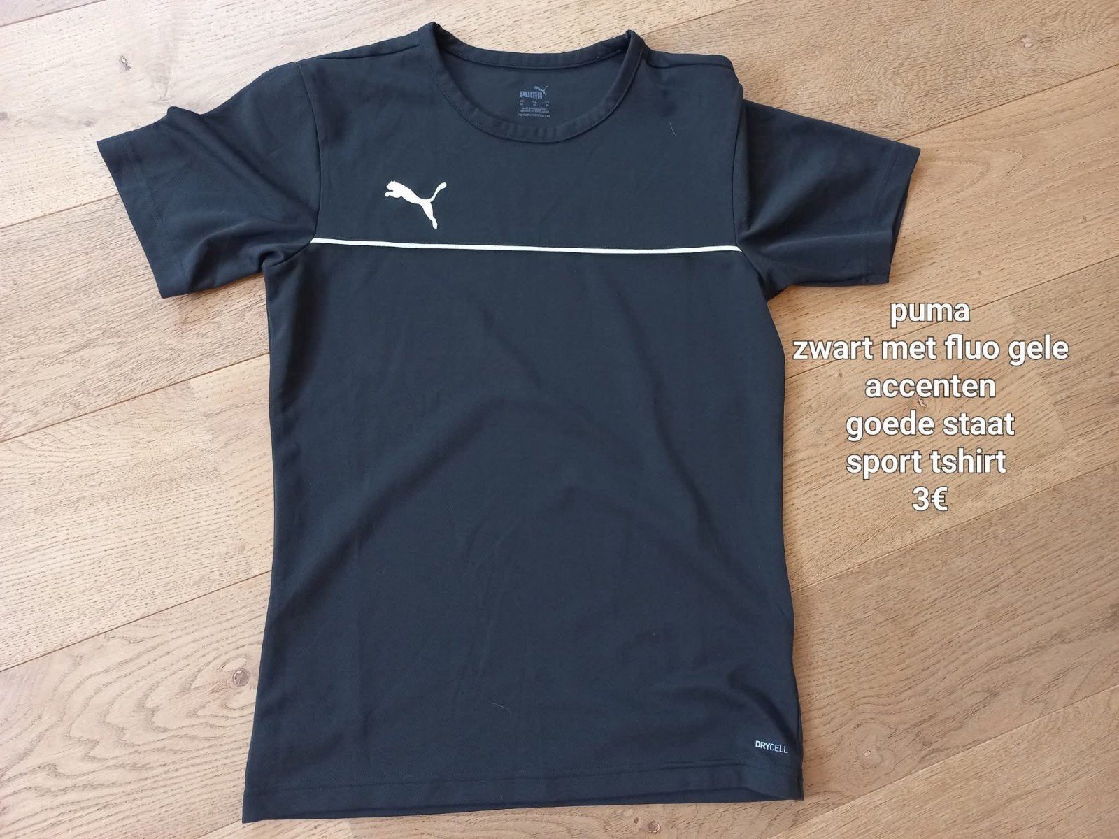 T-shirt van Puma, Ophalen, Puma, Maat 48/50 (M), Zwart