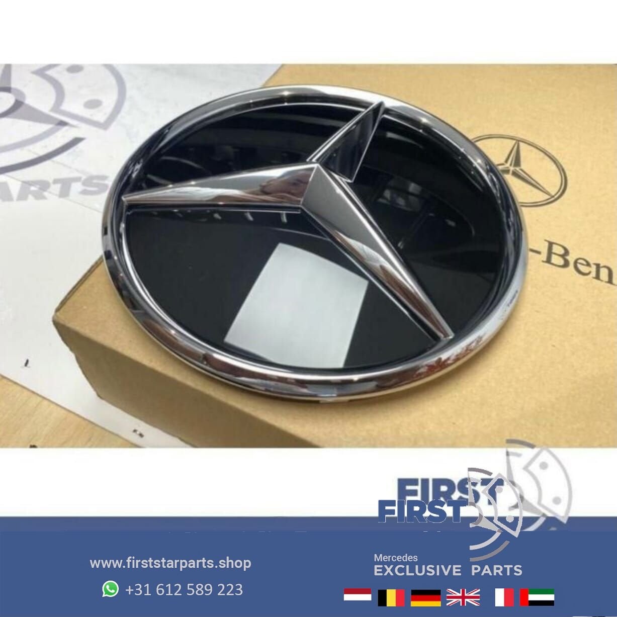 Mercedes FACELIFT STER LOGO GRIL EMBLEEM X247 W253 W167 C167, Utilisé, -, -, Enlèvement ou Envoi