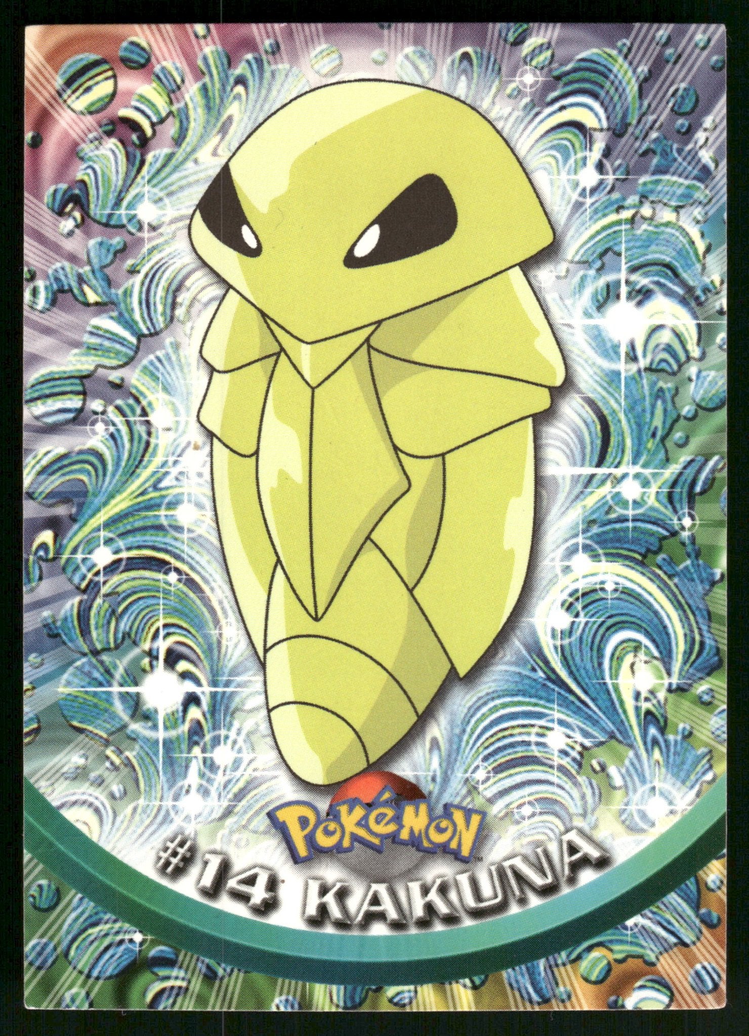 Kakuna 14/144 - Topps Series 1 (NM), Hobby en Vrije tijd, Verzenden