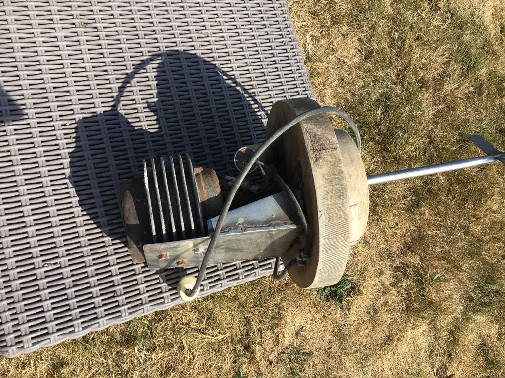 Elektrische boterkarn, Enlèvement, Utilisé