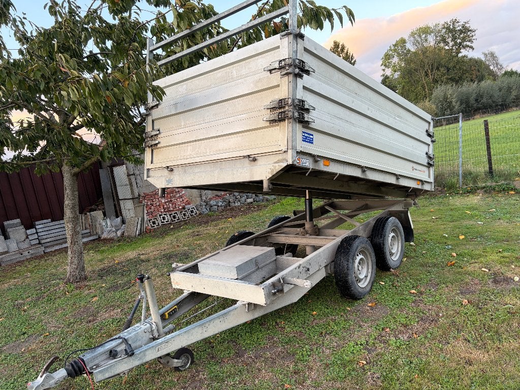Remorque à benne Saris 3500 kg bj 2020, Enlèvement, Utilisé