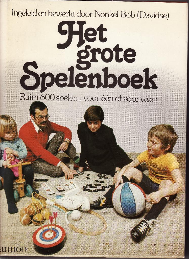 Het grote spelenboek (600 spelen voor 1 of voor velen), Enlèvement ou Envoi, Comme neuf, Autres sujets/thèmes