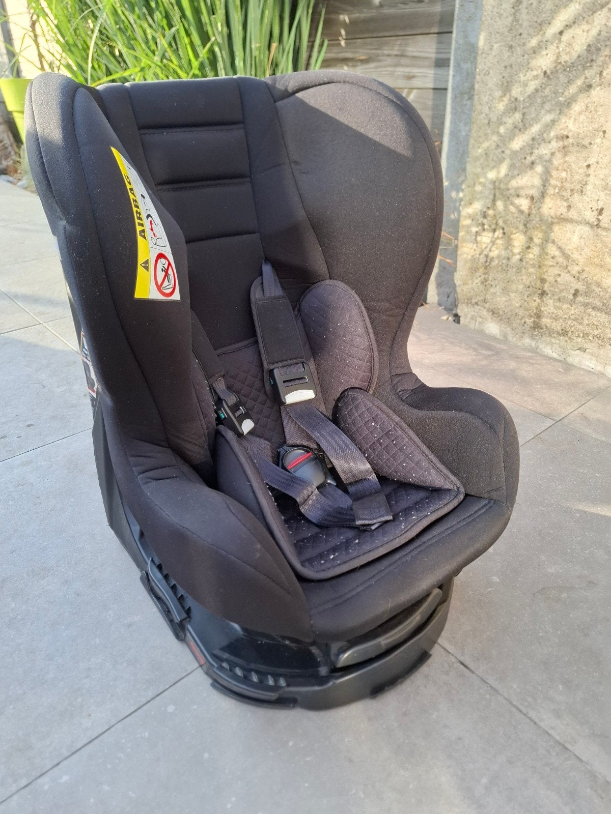 autostoel voor baby's, Ophalen