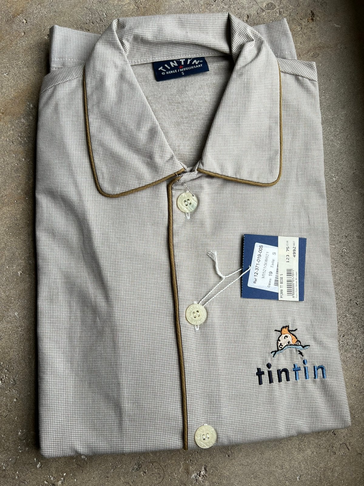 Nieuwe pyjama Tintin maat smal, Kleding | Heren, Pyjama's, Ophalen, Nieuw, Maat 46 (S) of kleiner