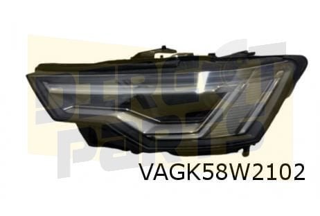 Audi A6 (2/18-) Koplamp Rechts (matrix LED) Origineel! 4K094, -, Verzenden, -, Nieuw
