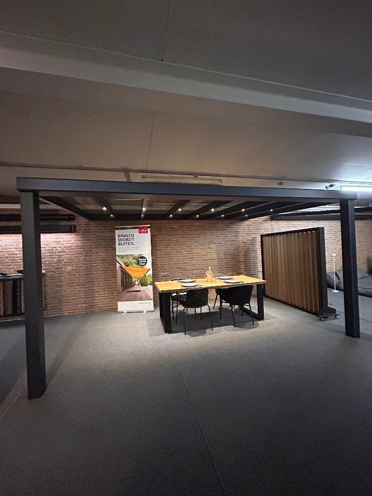 Showroommodel overkapping 4,50 x 3,05 m – € 4.000 excl. btw, Tuin en Terras, Ophalen, Zo goed als nieuw, Veranda