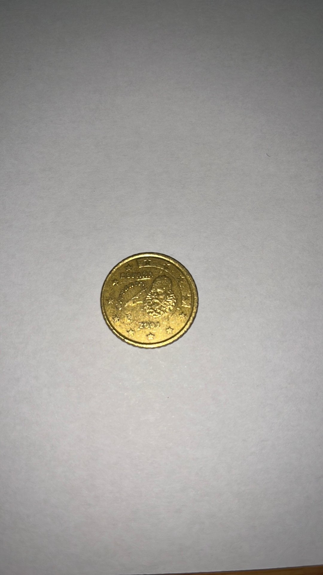 Zeldzame munt, Postzegels en Munten, Munten | Europa | Euromunten, 50 cent, Spanje, Losse munt, Goud