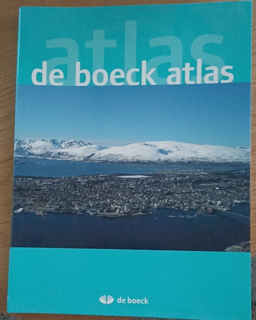 De Boeck Atlas, Boeken, Atlassen en Landkaarten, Ophalen, Overige atlassen, Nieuw, Wereld