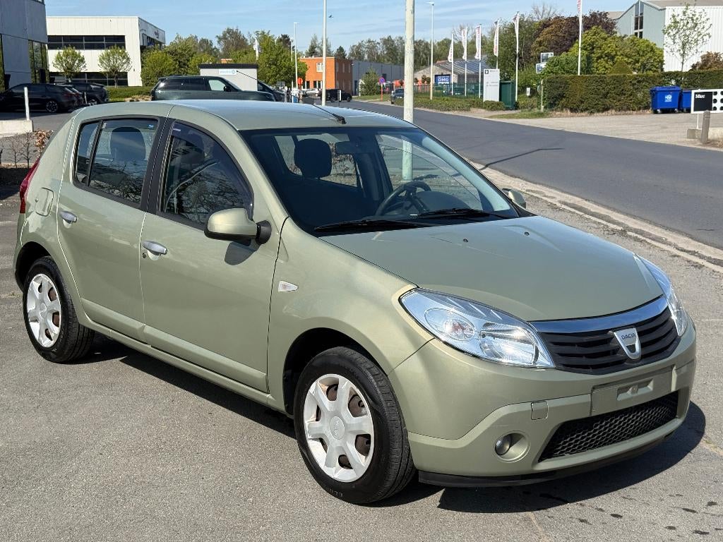 Dacia Sandero 1.6 Benzine met Airco, Stof, Beige, Bedrijf, Sandero