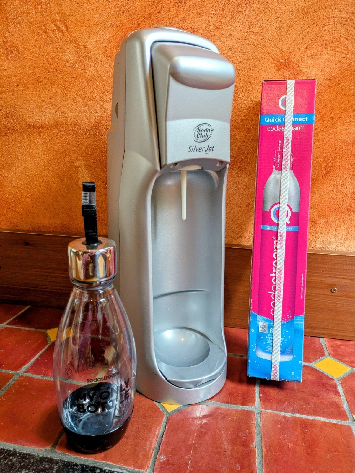 machine soda stream modèle Silver Jet, Electroménager, Enlèvement, Utilisé