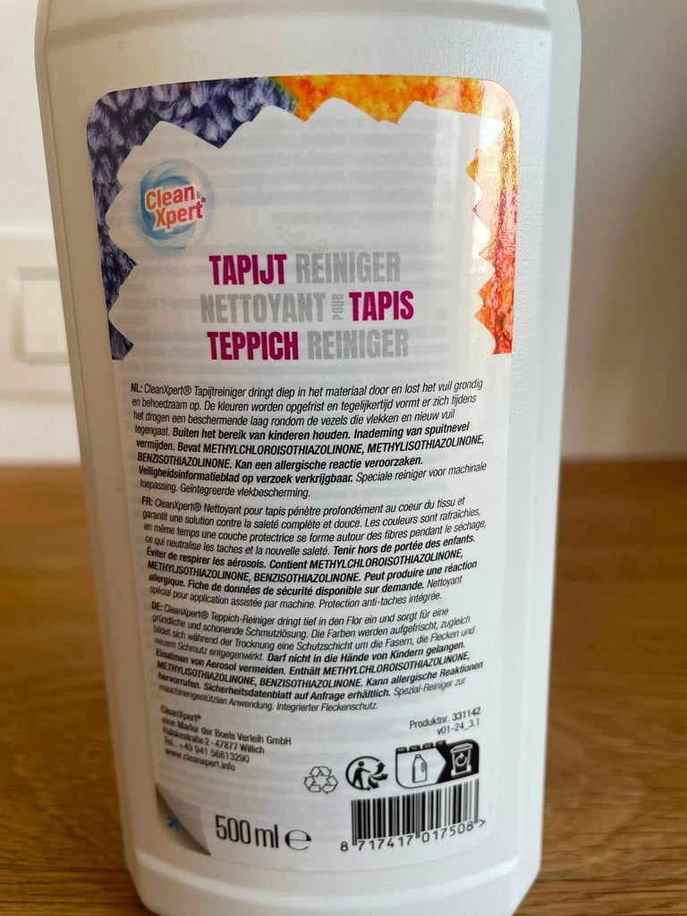 Tapijtreiniger, Huis en Inrichting, Stoffering | Tapijten en Vloerkleden, Ophalen of Verzenden, Nieuw