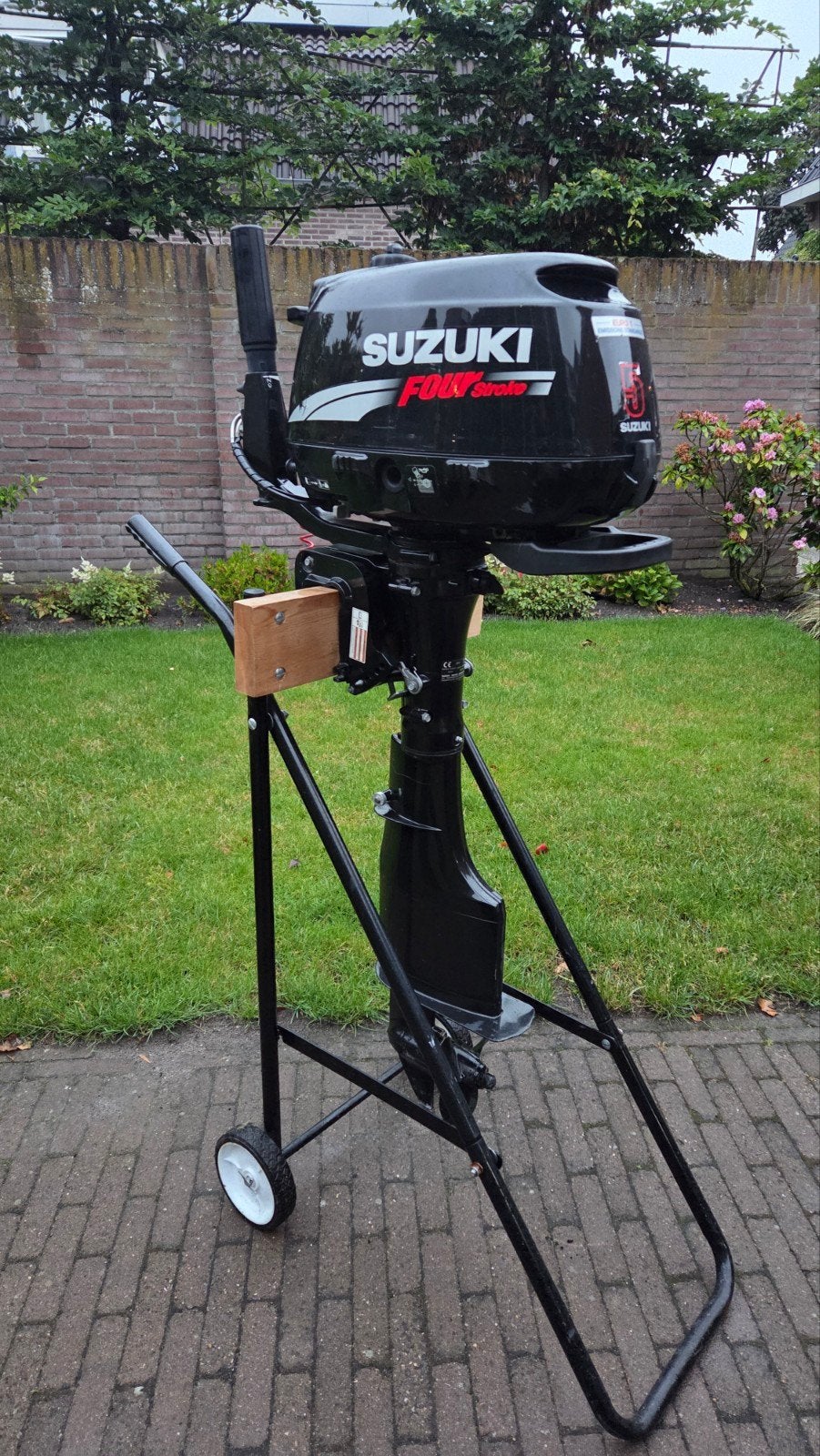 Buitenboordmotor Suzuki 5PK 4-Takt Langstaart, Sports nautiques & Bateaux, Moteurs Hors-bord & In-bord, 5 à 10 ch, Utilisé, Moteur hors-bord
