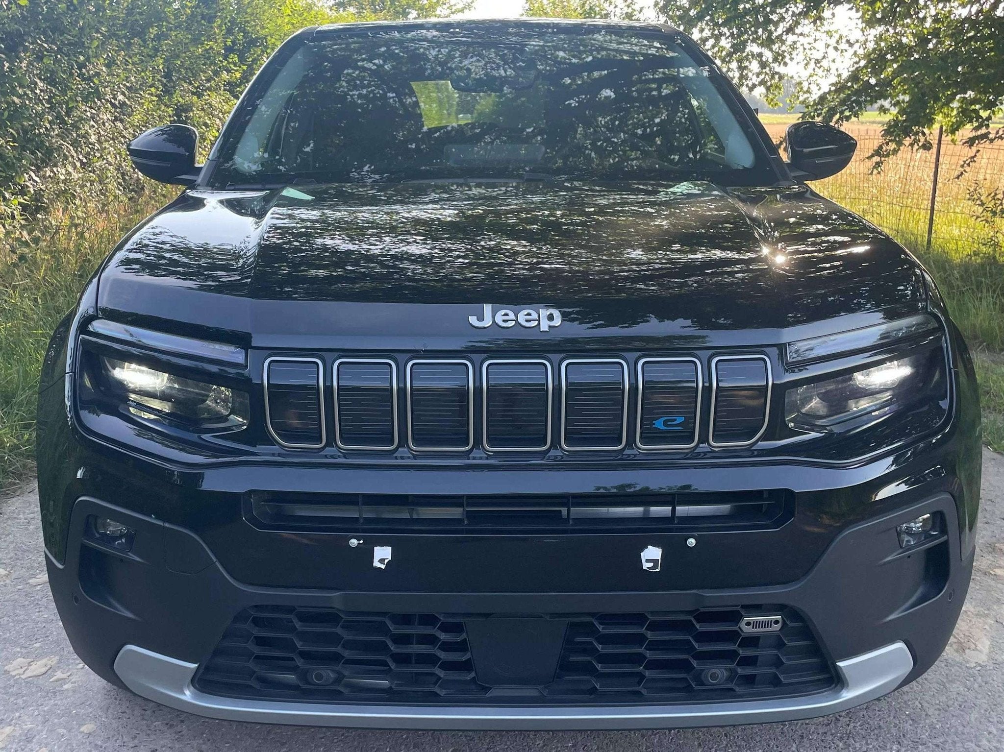 Jeep Avenger e-Avenger 51 kWh Altitude intérieur cuir garan, Auto's, Jeep, Stof, Gebruikt, Zwart, Geel