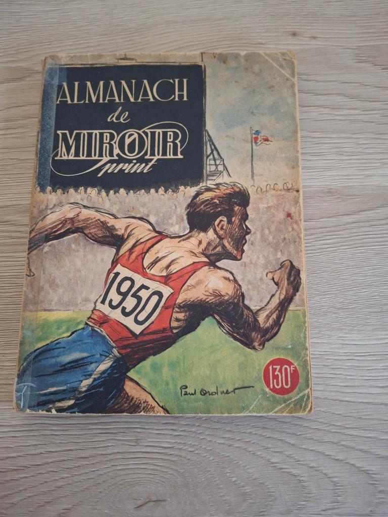 Almanach 1950 -Miroir Sprint - Cyclisme - Football  - Sports, Verzenden, Gebruikt