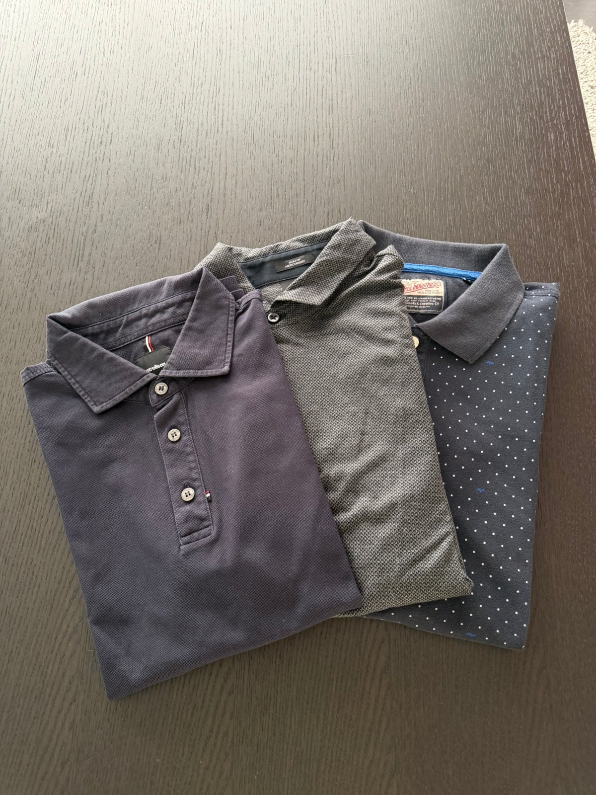 3x polo maat S - Hugo Boss, Strellson, Petrol Industries, Enlèvement ou Envoi, Comme neuf, Taille 46 (S) ou plus petite, Bleu