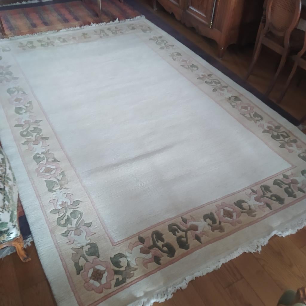 Wollen tapijt, made in Nepal, Ophalen