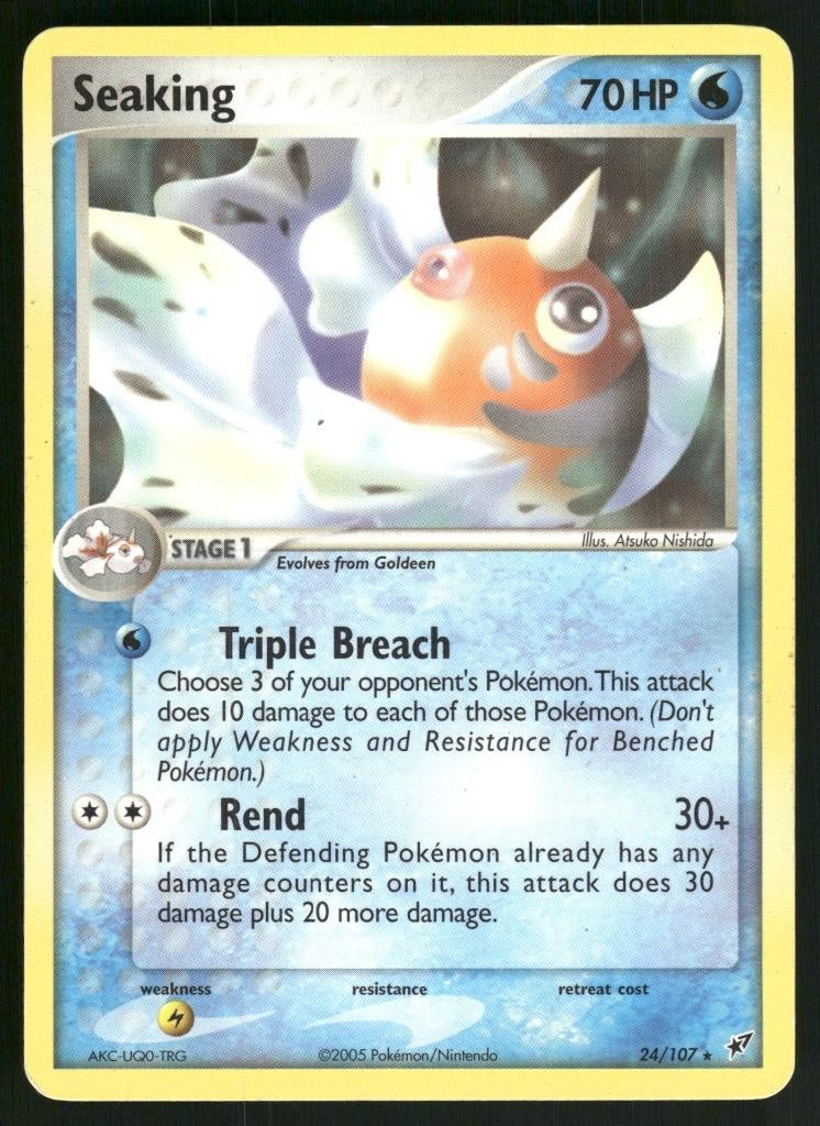 Seaking 24/107 - Deoxys (EX), Verzenden, Gebruikt