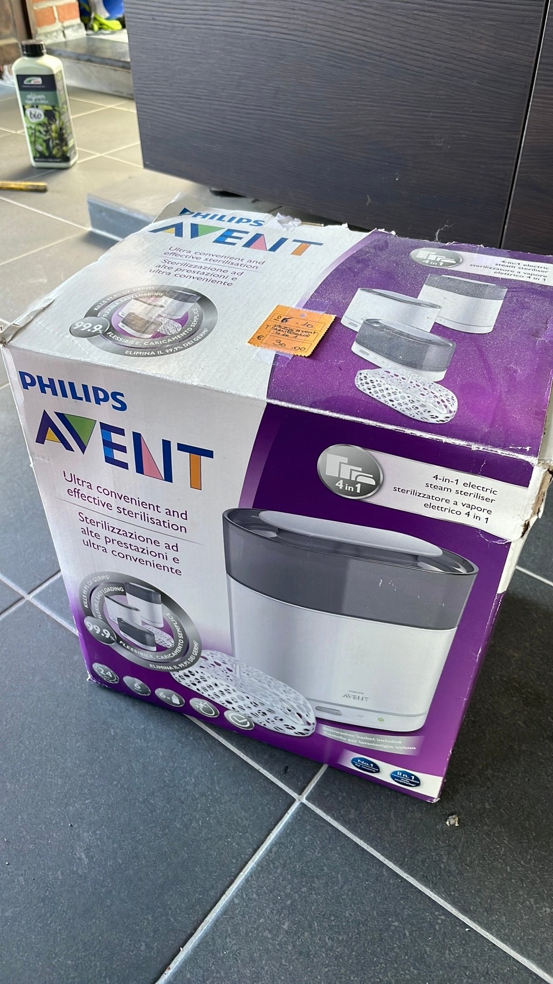 Avent sterilisatie en stomer, Ophalen, Zo goed als nieuw