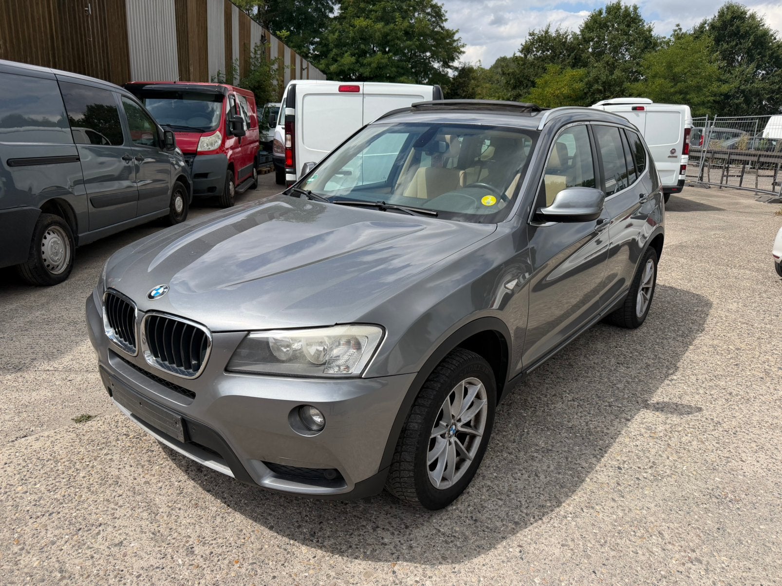 BMW X3 2.0 dA xDrive20, Automaat, Beige, Leder, Bedrijf