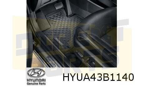 Hyundai Tucson (1/21-) Mattenset (4x) all weather tekst "Tuc, Neuf, -, -, Hyundai
