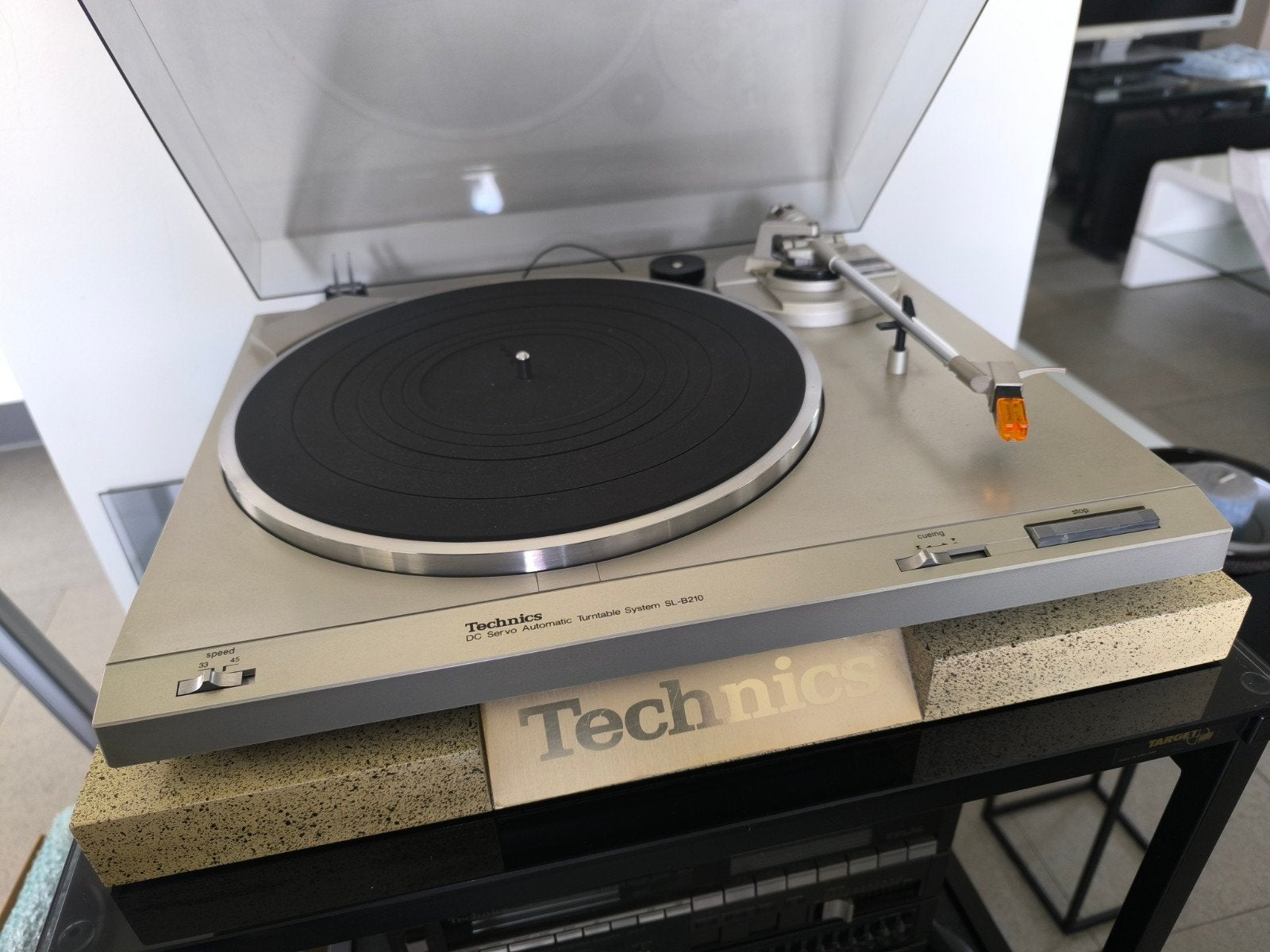 TECHNICS SL-B210 - DC Servo Automatic Turtable System, TV, Hi-fi & Vidéo, Tourne-disques, Comme neuf, Tourne-disque, Technics