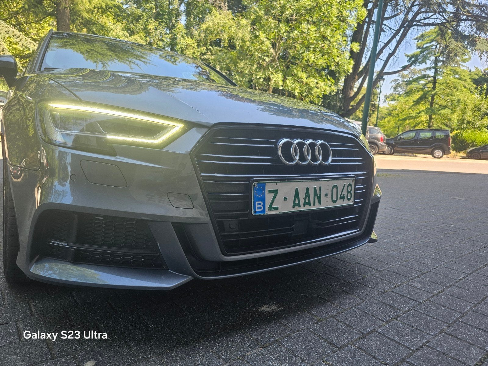 AUDI A3 1.5 BENZINE 150PK SLINE AUTO, Cuir, Argent ou Gris, Achat, Euro 6