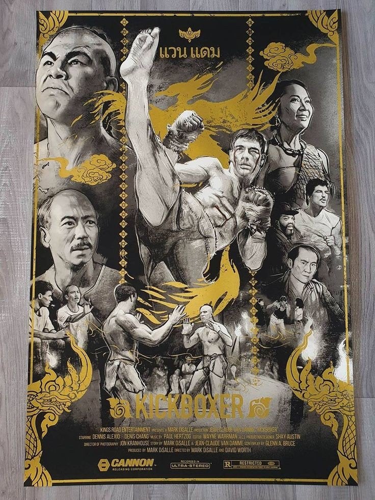 kickboxer, Verzamelen, Posters, Ophalen of Verzenden