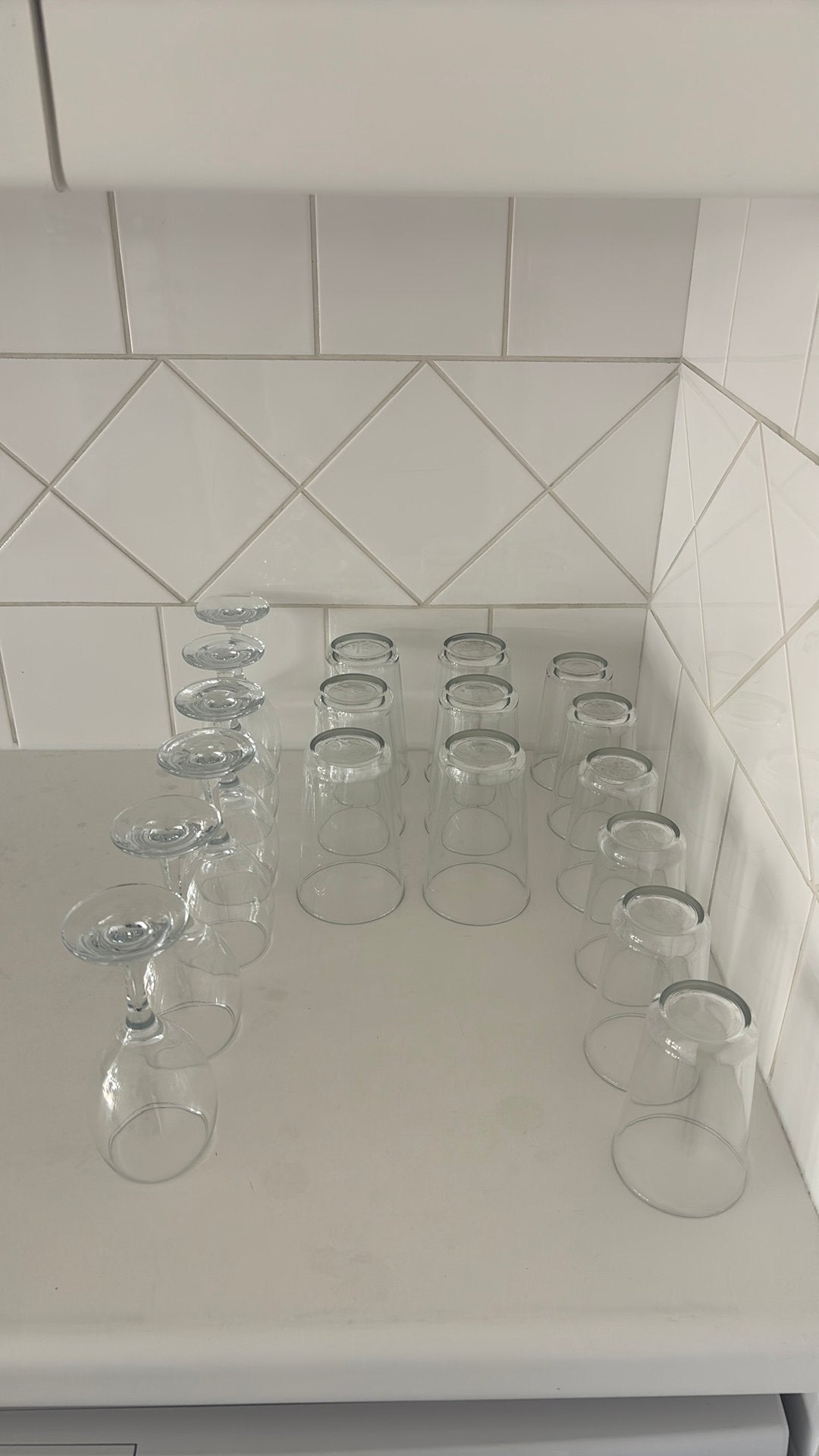 18 pièces de verre, Collections, Enlèvement, Utilisé, Verre à soda