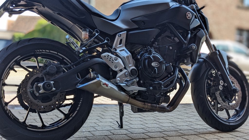 Yamaha MT-07 (2016), Motoren, LED Verlichting, 2 cilinders, Motorrijbewijs A, Gebruikt