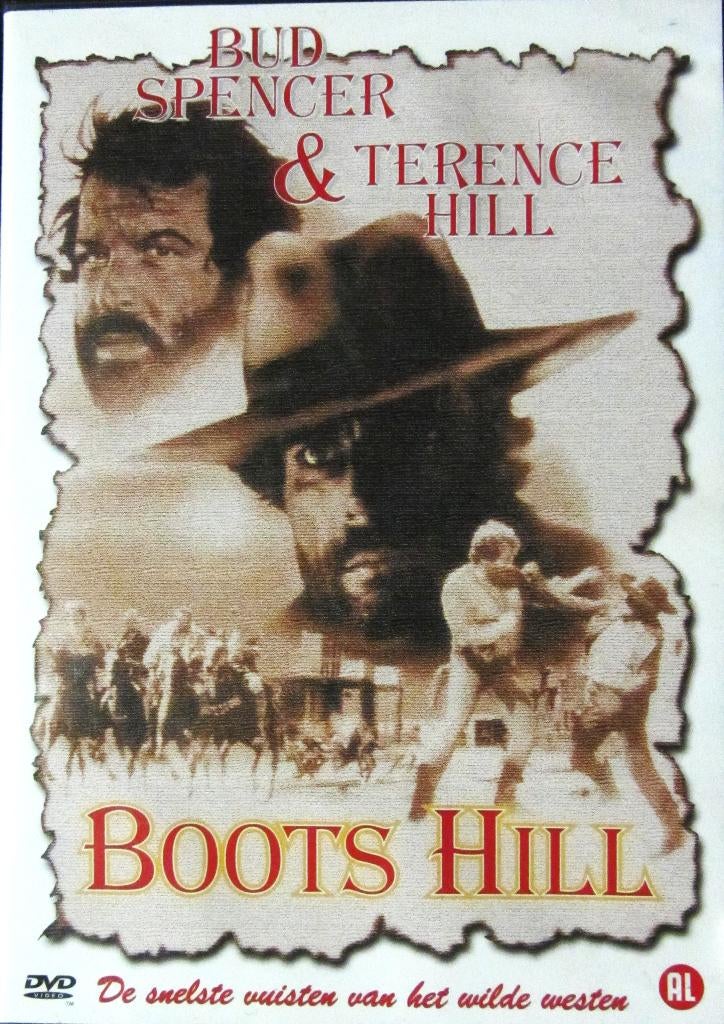 DVD KOMEDIE- BOOTS HILL ( BUD SPENCER & TERENCE HILL), Tous les âges, Enlèvement ou Envoi, Utilisé, Comédie d'action