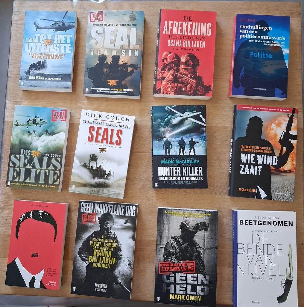 Boeken, Ophalen, Zo goed als nieuw, Geschiedenis en Politiek