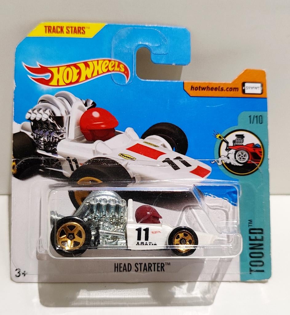 Hot Wheels Tooned Head Starter Honda style F1 (2017), Enlèvement ou Envoi