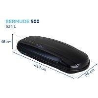 Bermude 500 dakkoffer, dual side, Ophalen, Zo goed als nieuw
