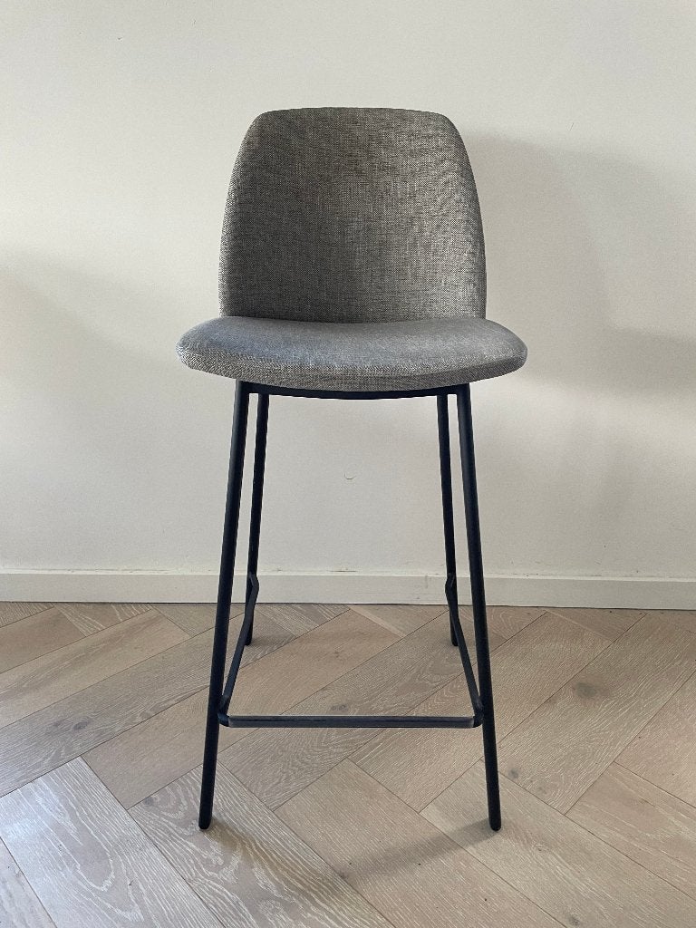 Barstoelen (4 stuks), Huis en Inrichting, Barkrukken, Ophalen, Gebruikt, 60 tot 90 cm, Metaal