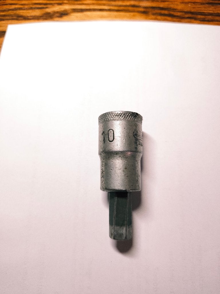 Gedore inbusdop 10 1/2 drive, Ophalen of Verzenden, Gebruikt