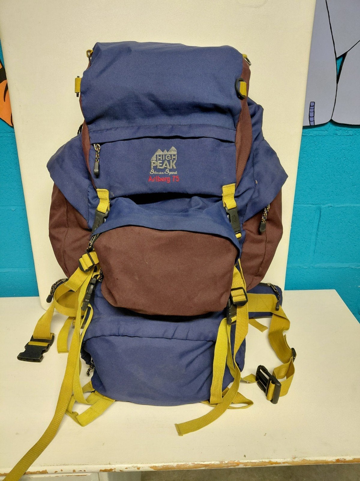 Trekkingrugzak 75 liter, Sport en Fitness, Bergsport en Wandelen, Ophalen, Gebruikt, Rugzak