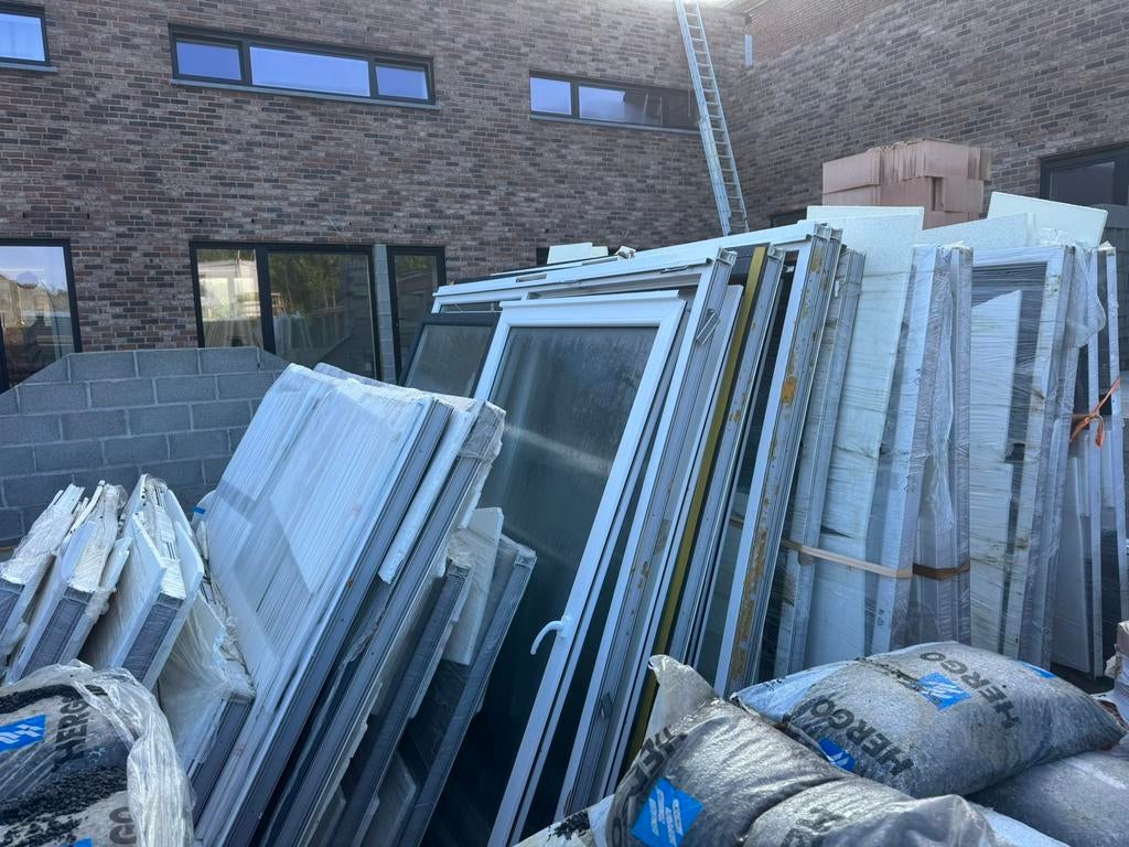 Lot de chassis a vendre, Enlèvement, Comme neuf, Baie vitrée coulissante