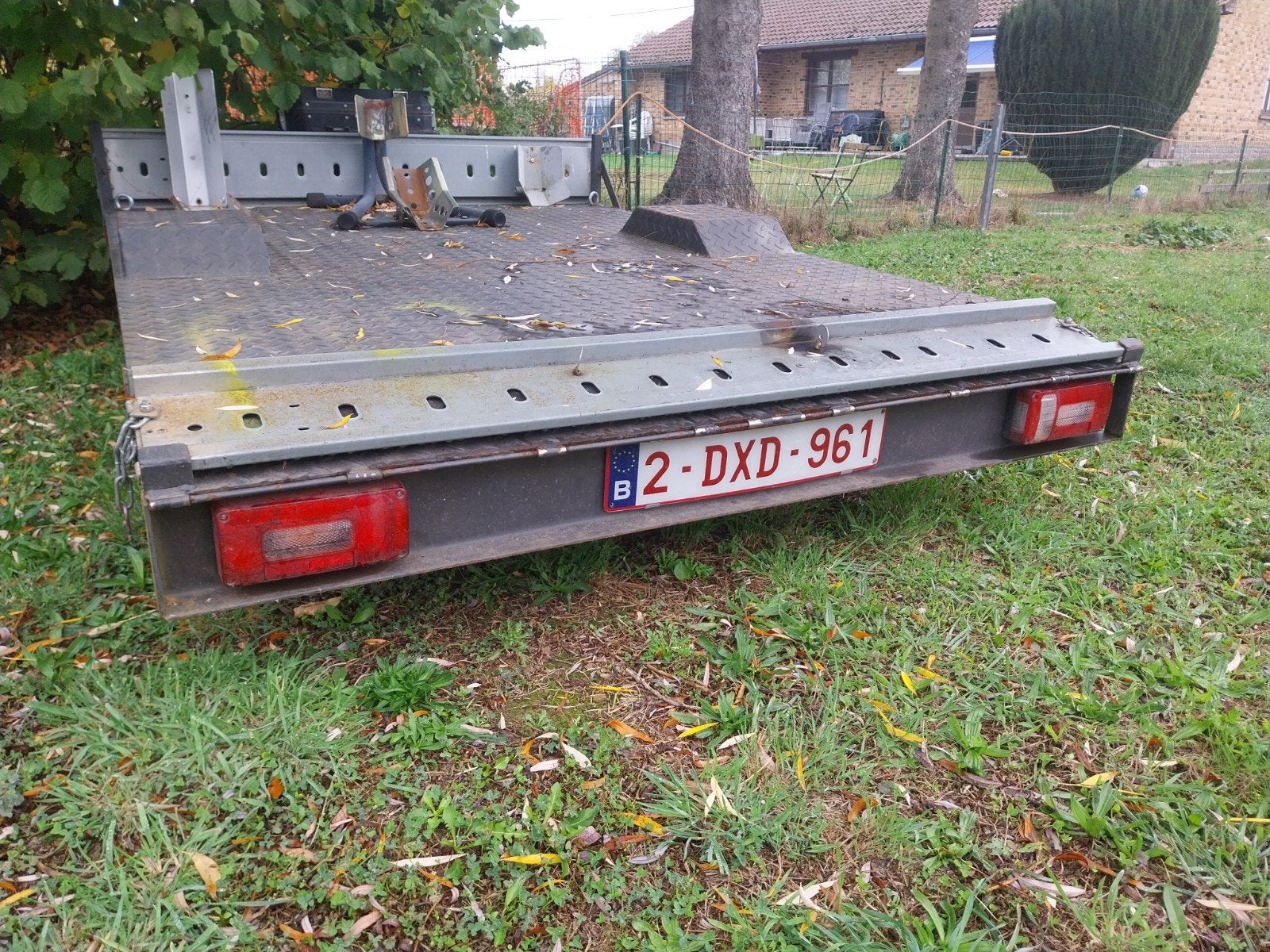 Remorque moto ou quad, Enlèvement