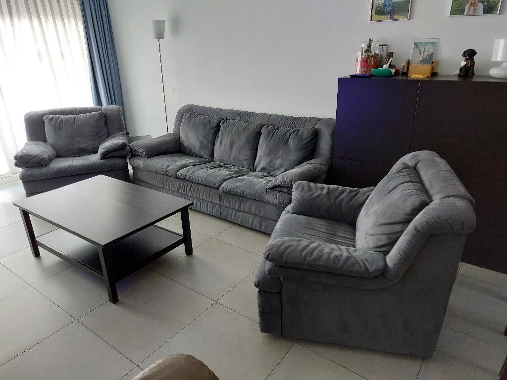 3 -1-1 salon, Huis en Inrichting, Zetels | Complete zithoeken, Ophalen, Zo goed als nieuw, Overige materialen