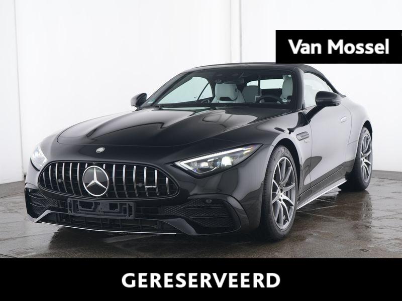 Mercedes-Benz Mercedes-AMG SL 43 + CABRIO + LEDER + BURMESTE, Auto's, Automaat, 4 zetels, Gebruikt, 4 cilinders