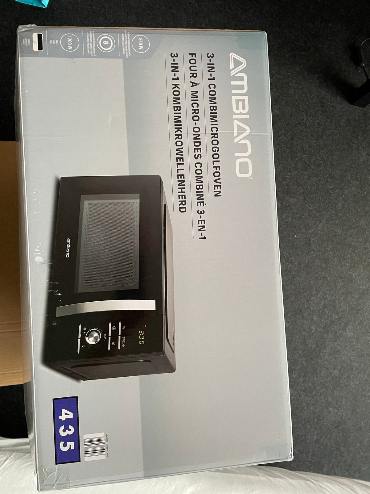Combi microgolfoven + heteluchtoven met grillfunctie, Elektronische apparatuur, Microgolfovens, Ophalen, Nieuw