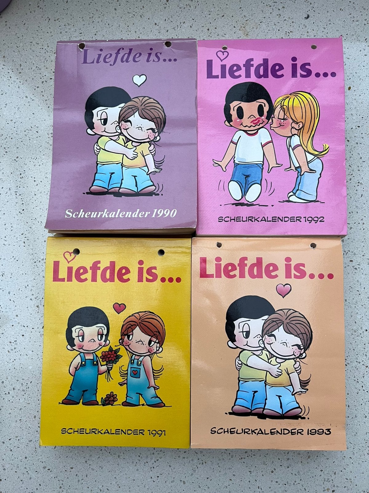 Liefde is… scheurkalenders, Divers, Enlèvement, Calendrier quotidien, Utilisé